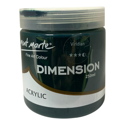 Mont Marte Dimension Pearl Purple Acrylic Color 250 ml || الوان اكريليك دايمنشن مونت مارت ٢٥٠ مل لون بنفسجي لؤلؤي