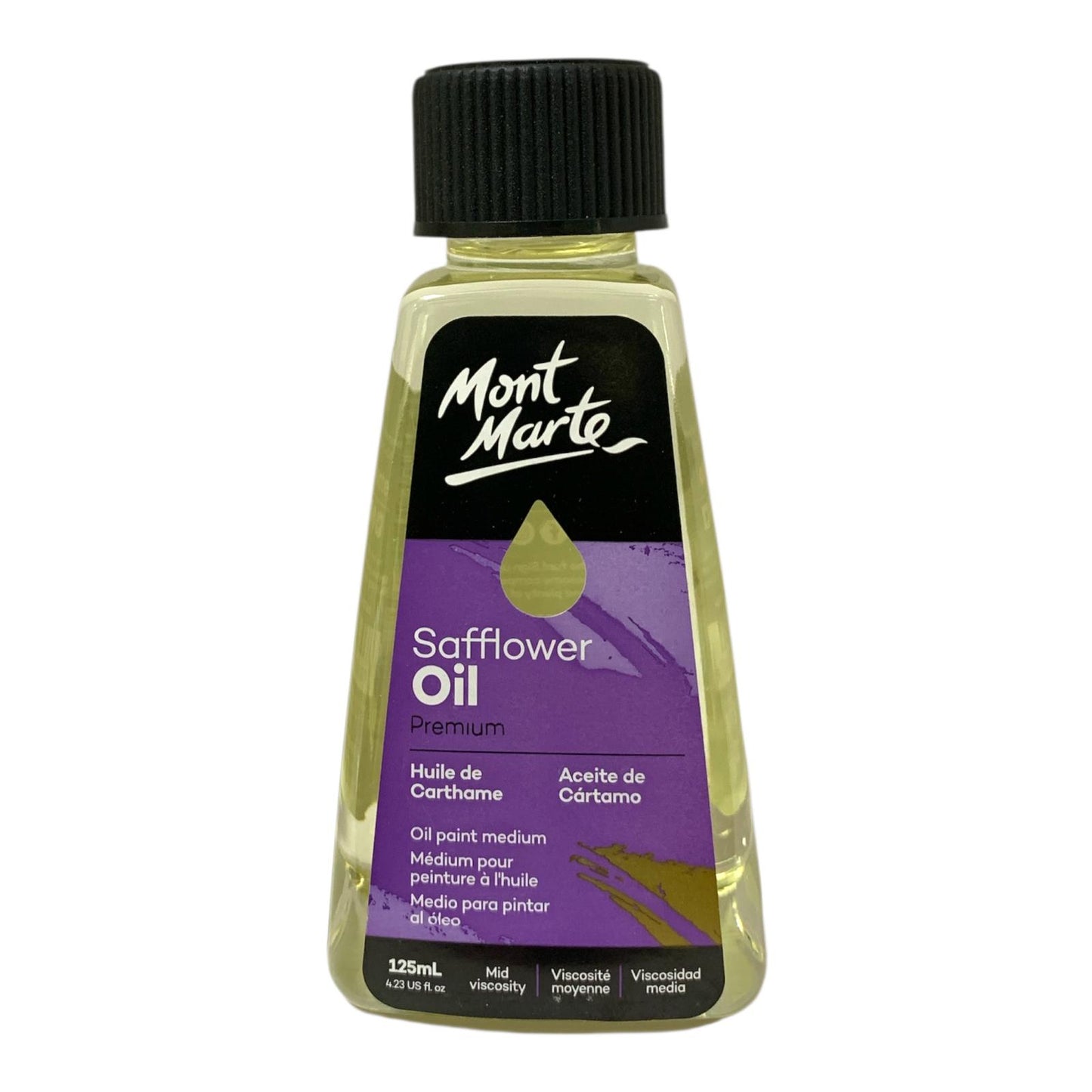 Mont Marte Safflower Oil 125 ml || زيت العصفر مونت مارت حجم ١٢٥ مل
