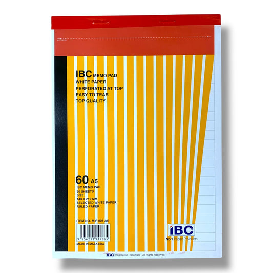 IBC Memo Note Pad A5 Size 60 Pages || نوت اي بي سي حجم اي فايف عدد ٦٠ ورقة