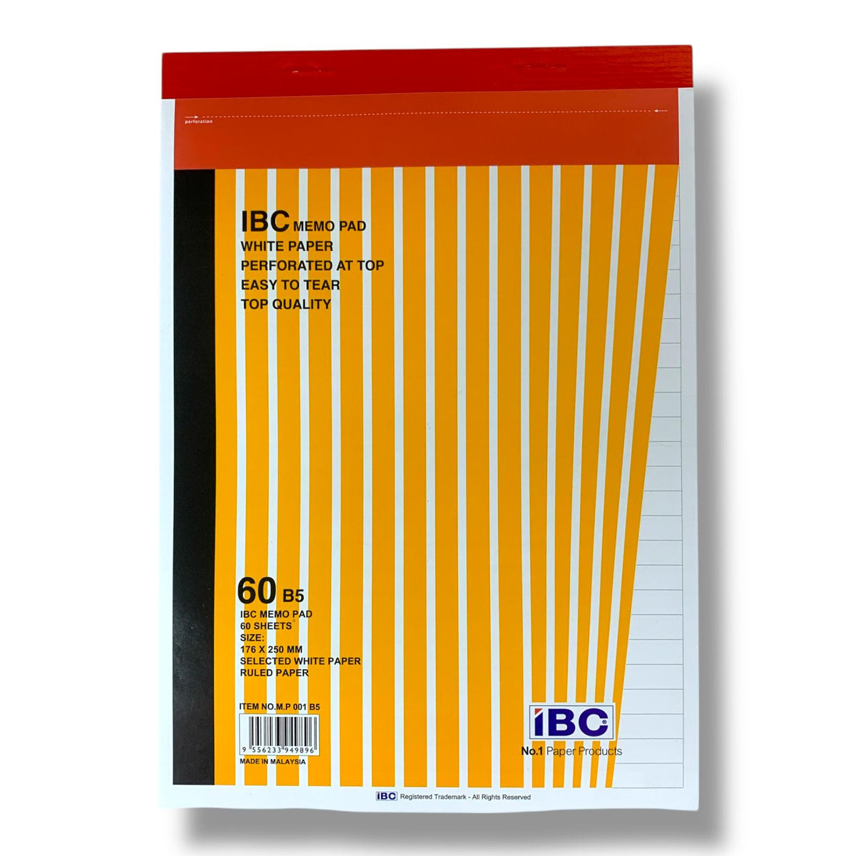IBC Memo Note Pad B5 Size 60 Pages || نوت اي بي سي حجم بي فايف عدد ٦٠ ورقة