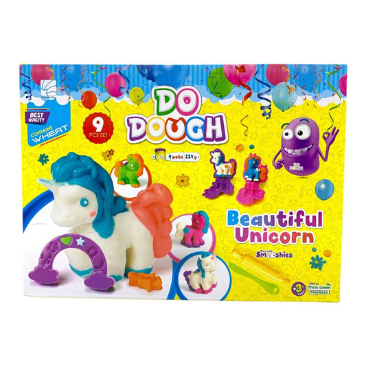 Do Dough Perfect Beautiful Unicorn 9 pc Set || لعبة طين صلصال دو دوه يونيكورن ٩ قطعة