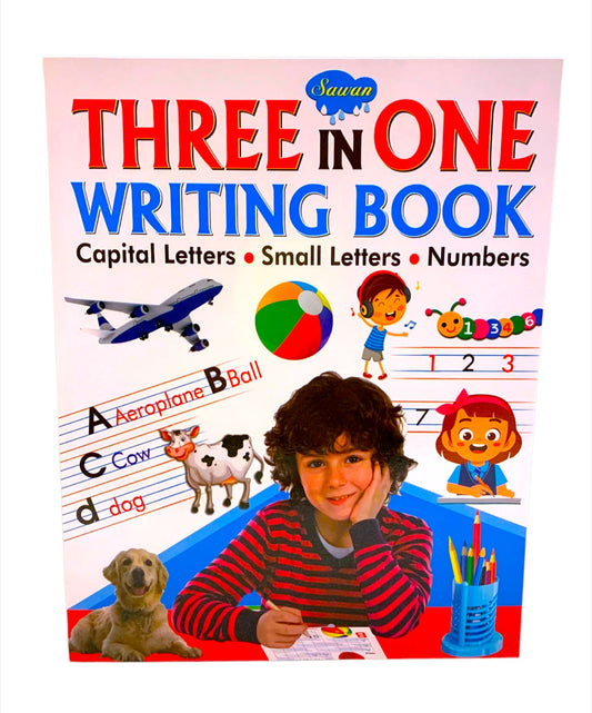 Three in One Writing Book
