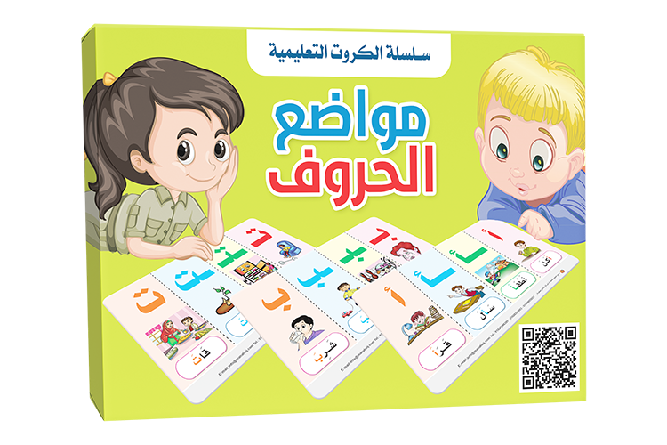 Arabic Letter Positions Flash Cards || بطاقات مواضع الحروف