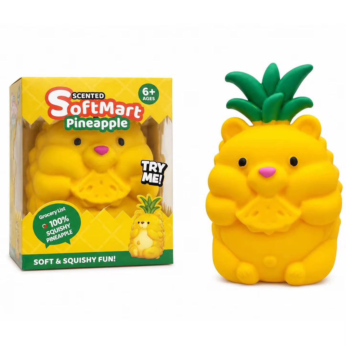 Jumbo Squishy Pineapple || سكوشي ناناس جامبو