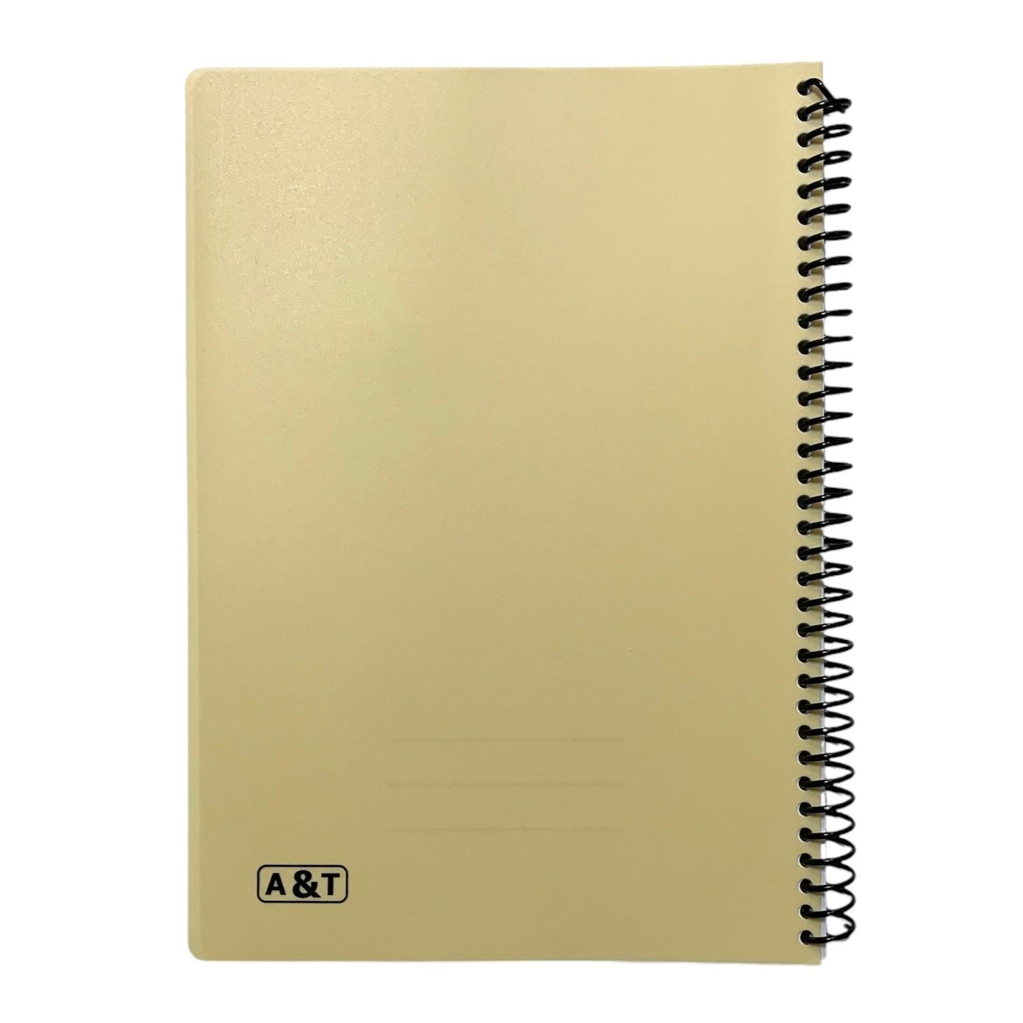 A&T Spiral Note Book A4 80 Pages Arabic Assorted Colors || A4 دفتر سلك سادة أطلس عدد 80 ورقة مسطر عربي حجم الوان مختلفة