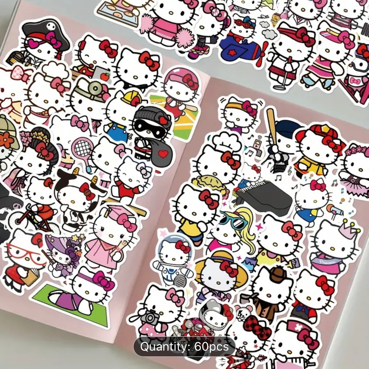 Hello Kitty Stickers 60 Pcs