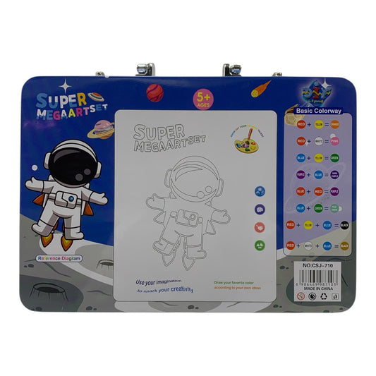 Coloring Box Astronaut || بوكس التلوين الفضائي