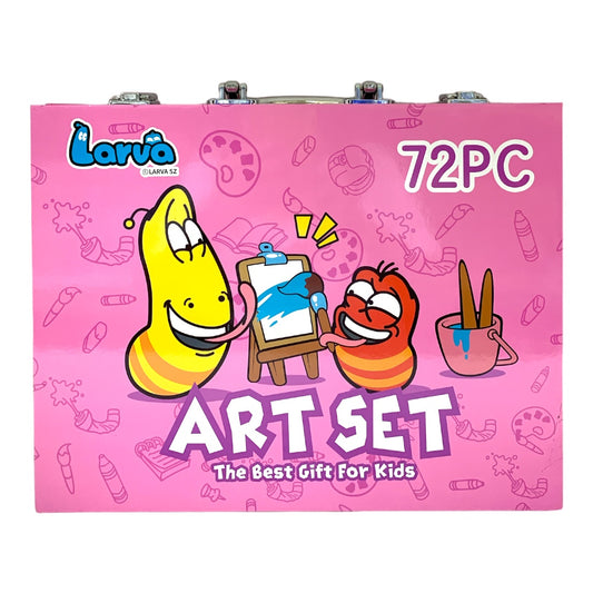 Art Set for 72 Kids || مجموعة التلوين للاطفال ٧٢ قطعة بناتي