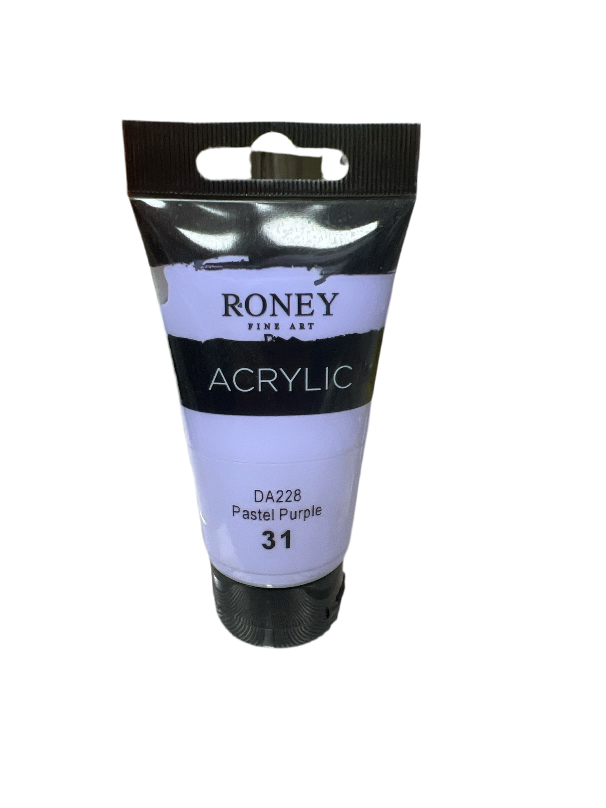 Roney Acrylic Color 75 ml Pastel Purple || الوان اكريليك روني ٧٥ مل لون بنفسجي باستيل