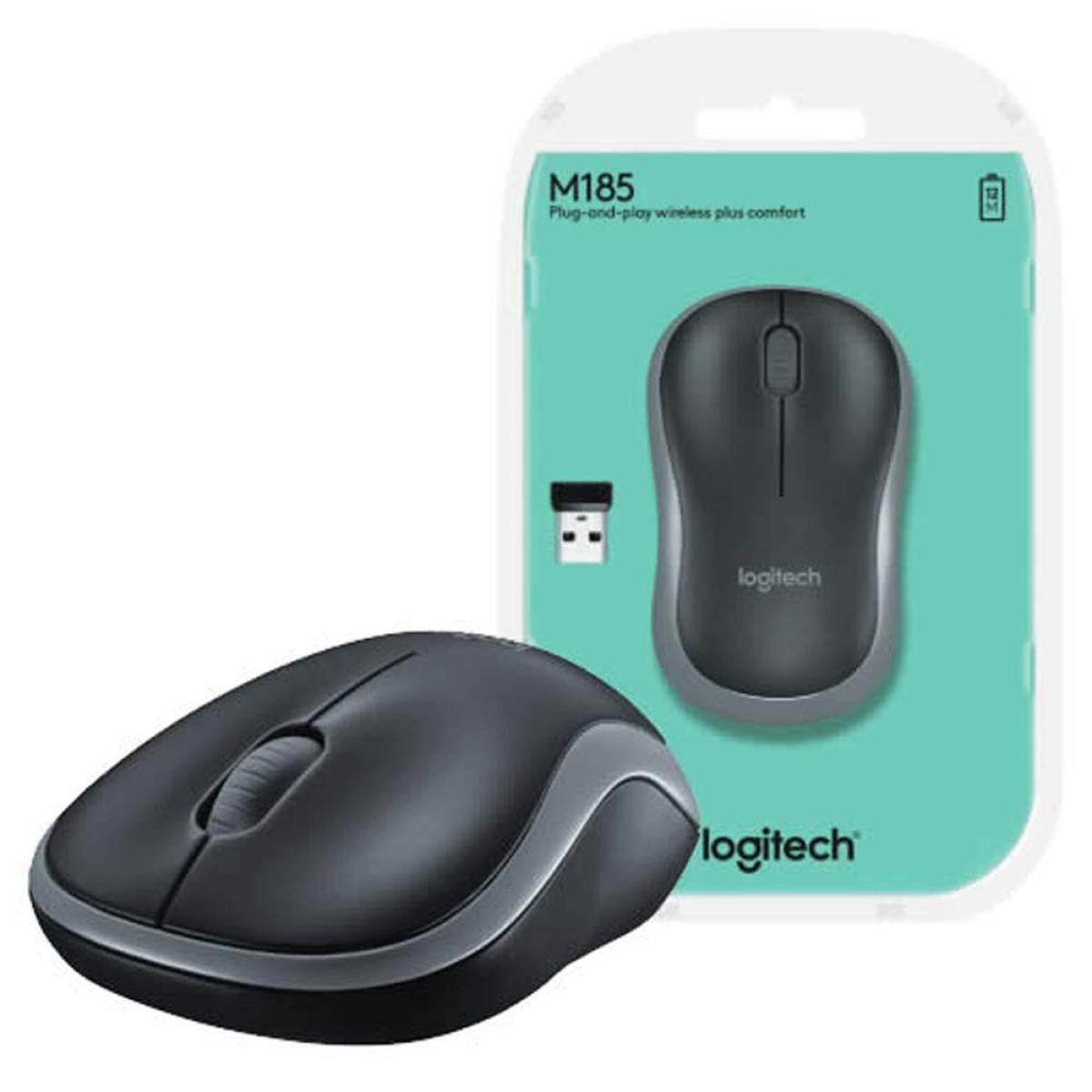 Logitech Wireless Mouse M185 || M185 ماوس لوجيتيك وايرلس 