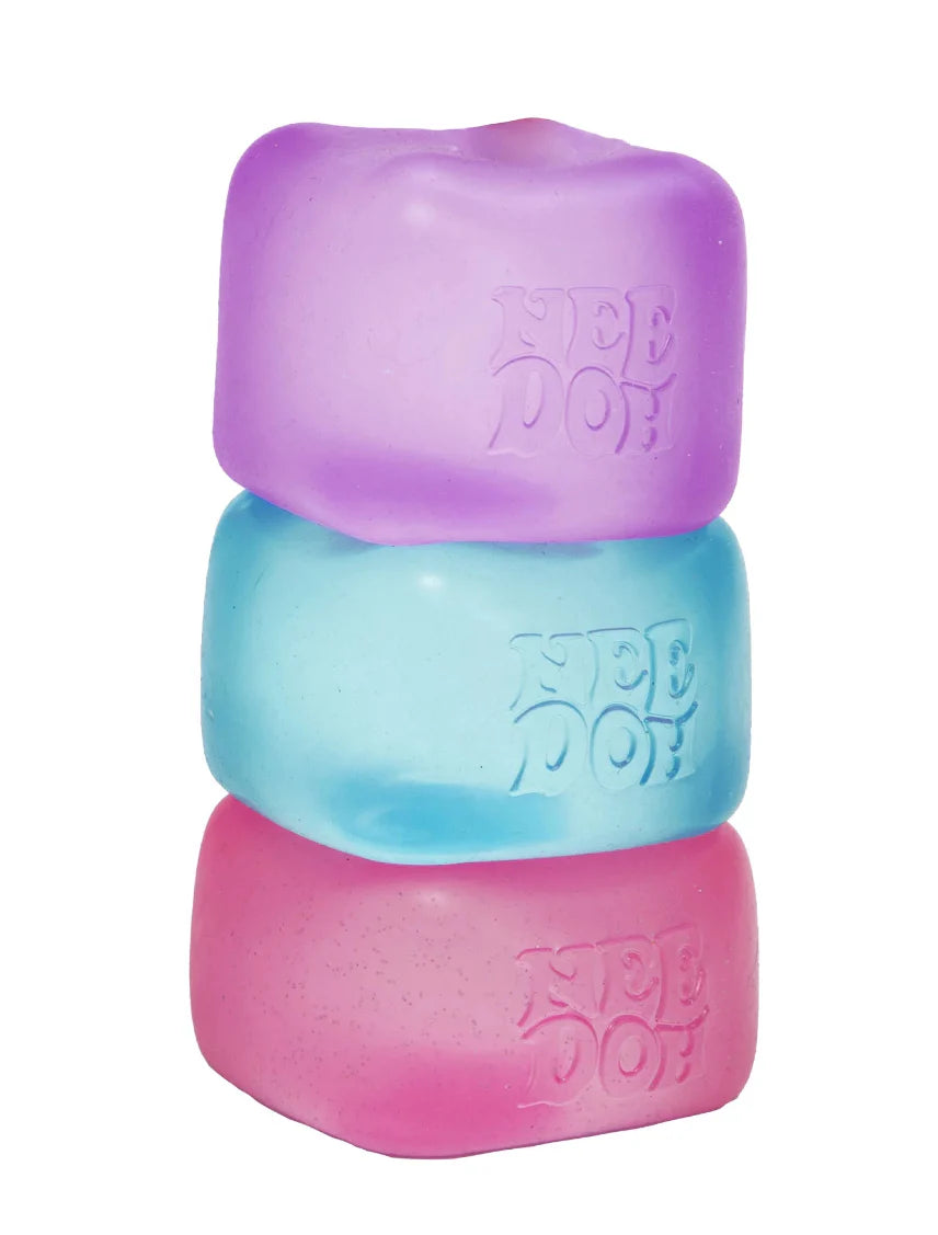 Needoh Squishy Cube Blue || نيدو سكيوشي مكعب ازرق