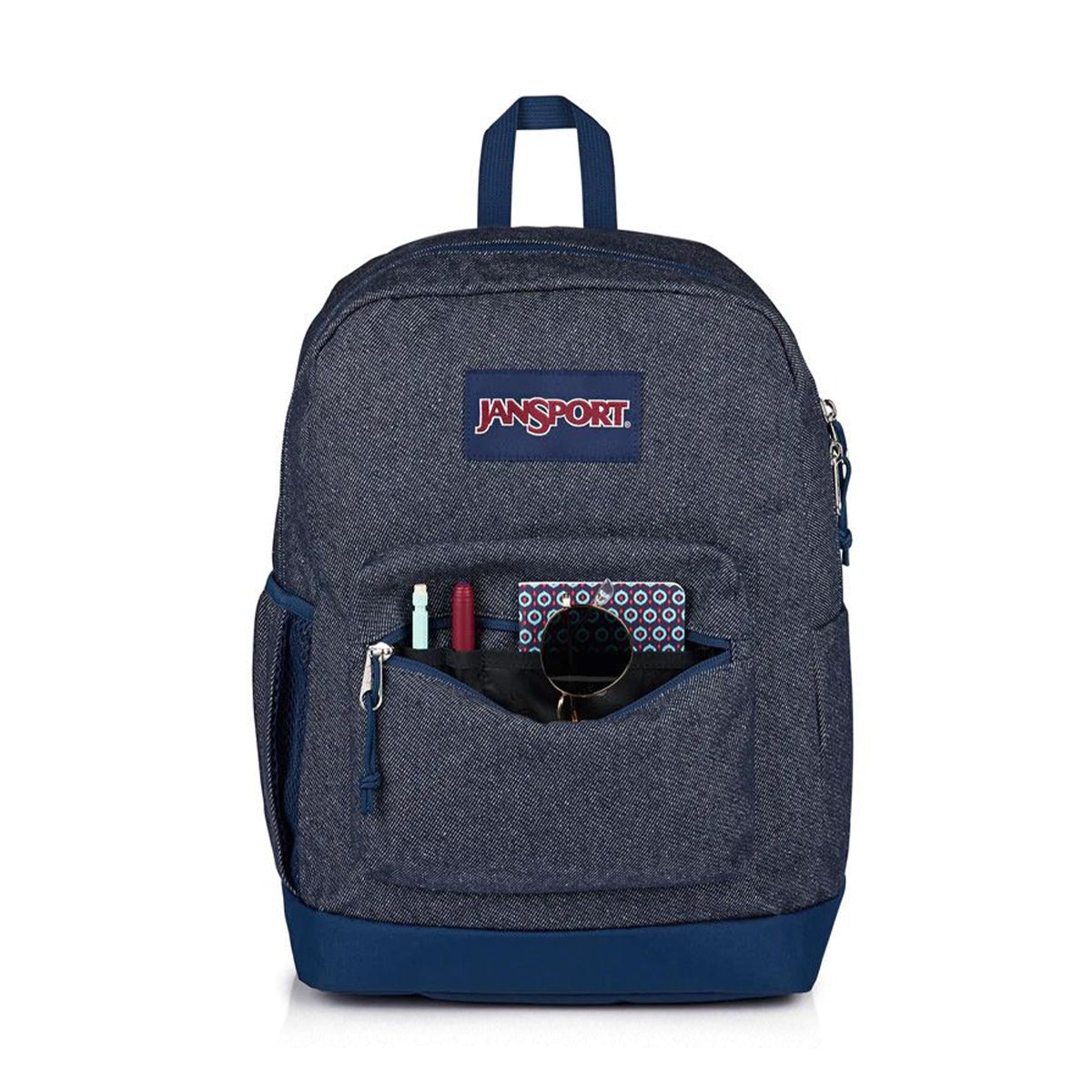 Jansport EK0A5BJ61WO CROSS TOWN PLUS REMIX INDIGO DENIM 26 L