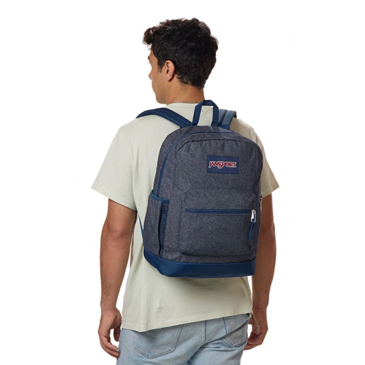 Jansport EK0A5BJ61WO CROSS TOWN PLUS REMIX INDIGO DENIM 26 L