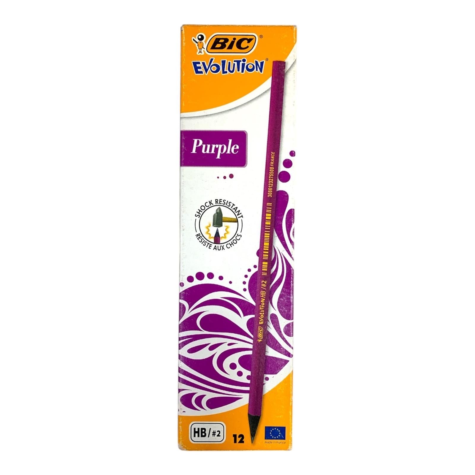 Bic Evolution Pencil Pack 12 Pcs || باكيت اقلام رصاص بيك ١٢قلم