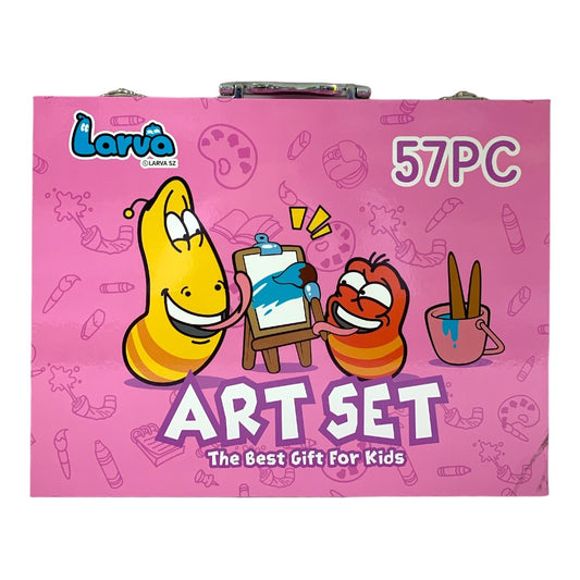 Art Set for 57 Kids || مجموعة التلوين للاطفال ٥٧ قطعة بناتي