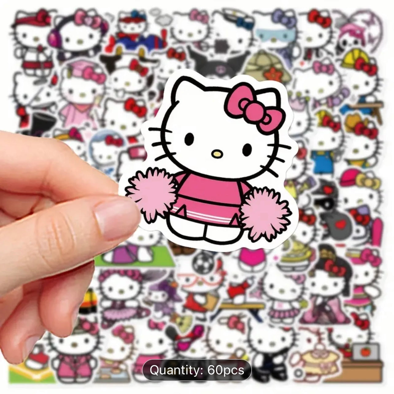 Hello Kitty Stickers 60 Pcs