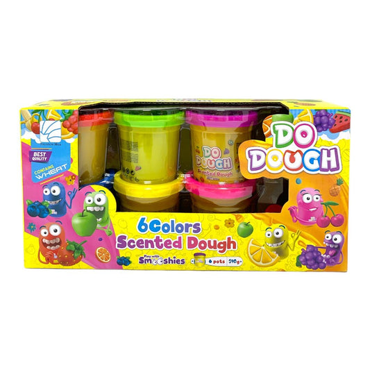 Do Dough 6 Colors Scented Dough || لعبة طين صلصال دو دوه ٦ لون معطر