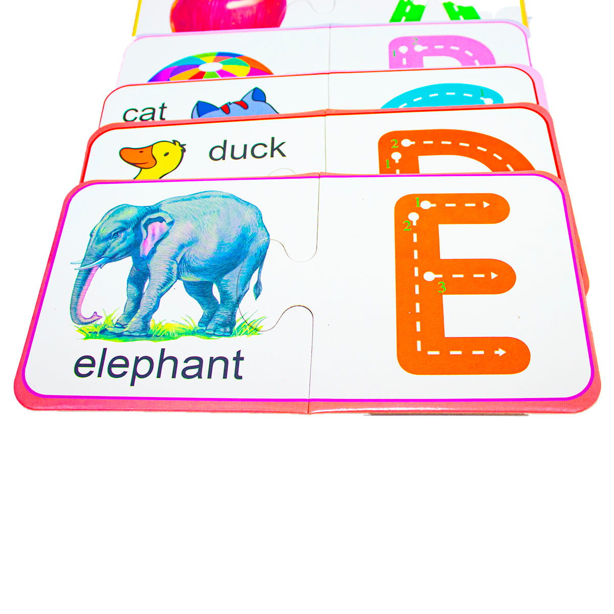 English Letters Cards Puzzles for Smart Kids || بازل العباقرة للأطفآل حروف الهجاء الانجليزية