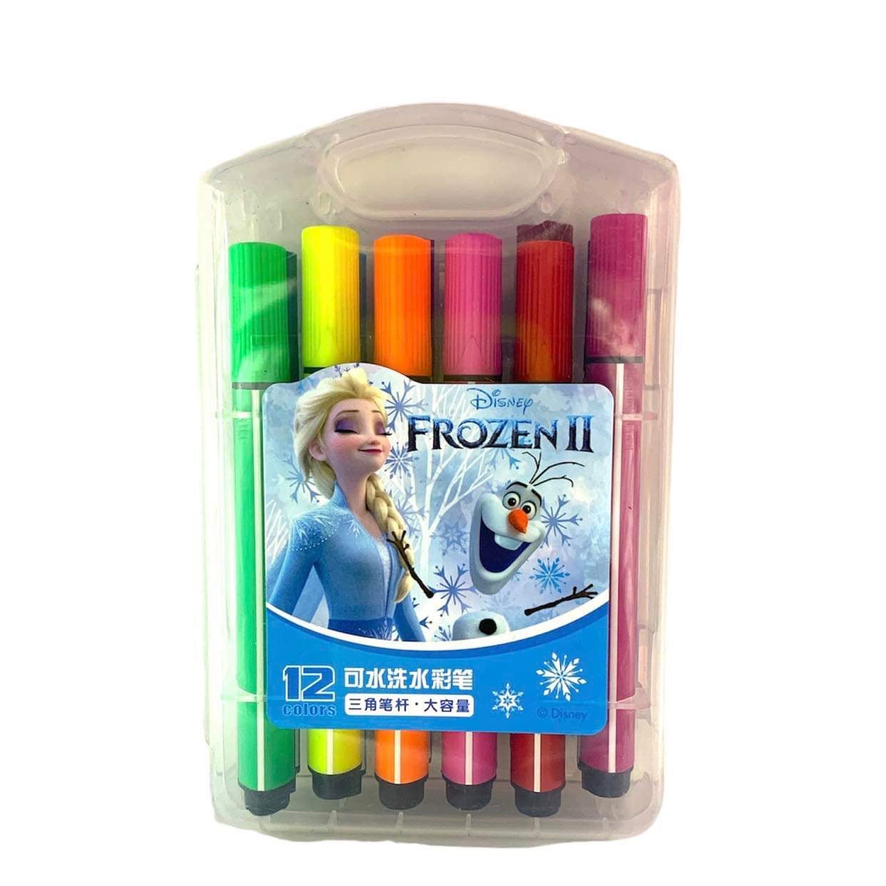 Frozen Colored Markers || الوان شينية فروزن