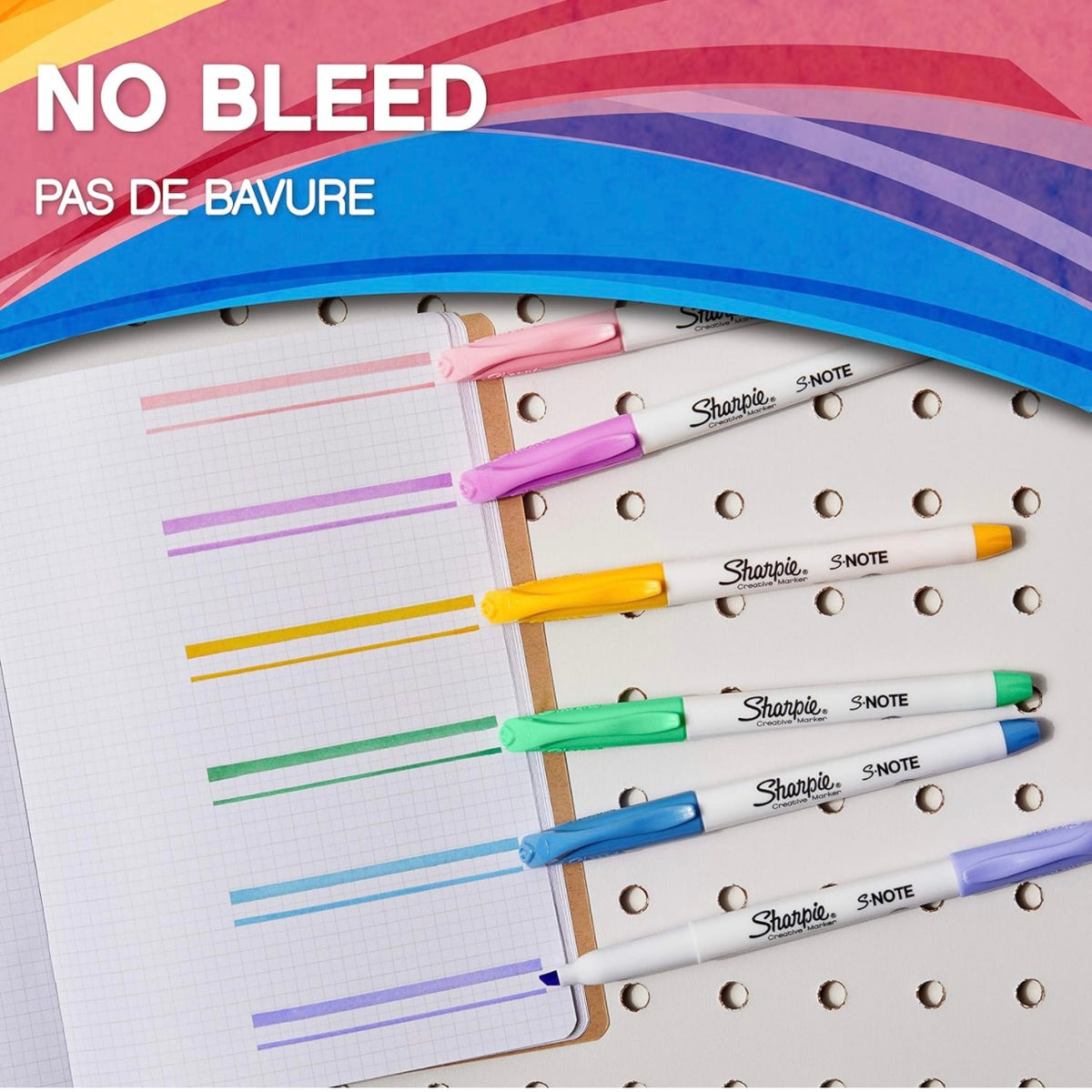 Sharpie S-Note Creative Colouring Highlighter Pens 12 Colors || مجموعة الوان شاربي ١٢ لون اس نوت