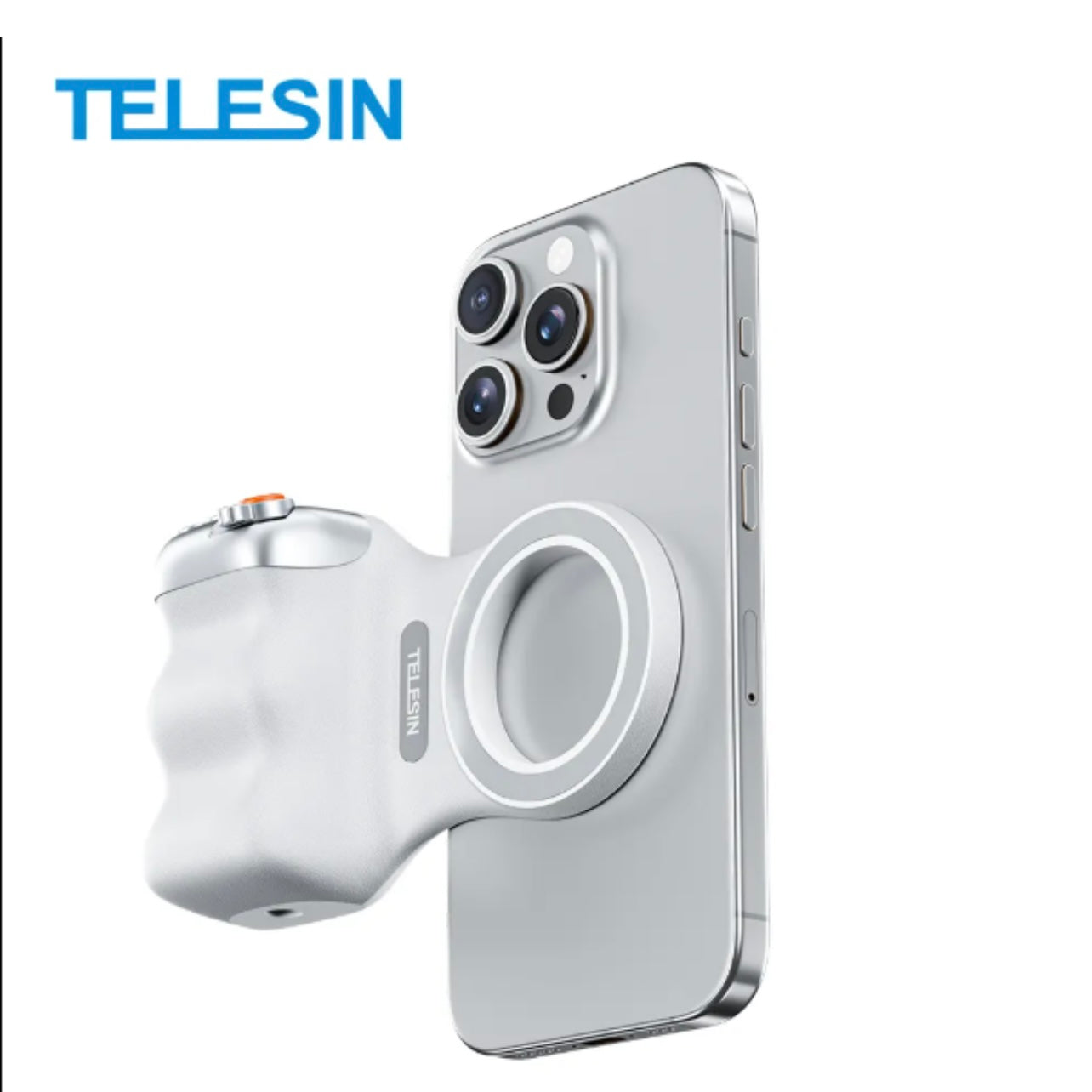 SMQ Magnetic Phone Camera Handle Grip – Model P1-MP-10 || مقبض كاميرا للهاتف بتقنية التثبيت المغناطيسي من TELESIN SMQ– الموديل P1-MP-10