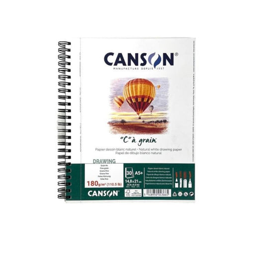 Canson C’a Grain A5 Sketchbook || دفتر سكتش كانسون حجم A5