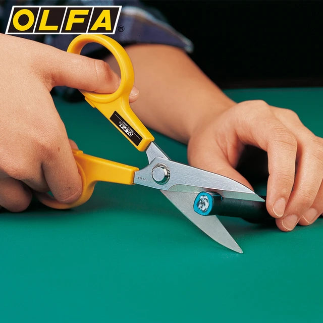 Olfa 7-Inch SCS-2 Serrated-Edge Stainless Steel Scissors