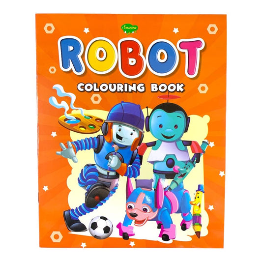 Robot Coloring Book By Sawan || دفتر تلوين للاطفال الروبوت
