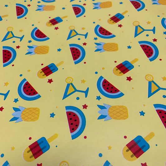 Gift Wrapping Paper 2 M x 70 cm #28 || رول تغليف هدايا مقاس ٢ متر في ٧٠ سم #28
