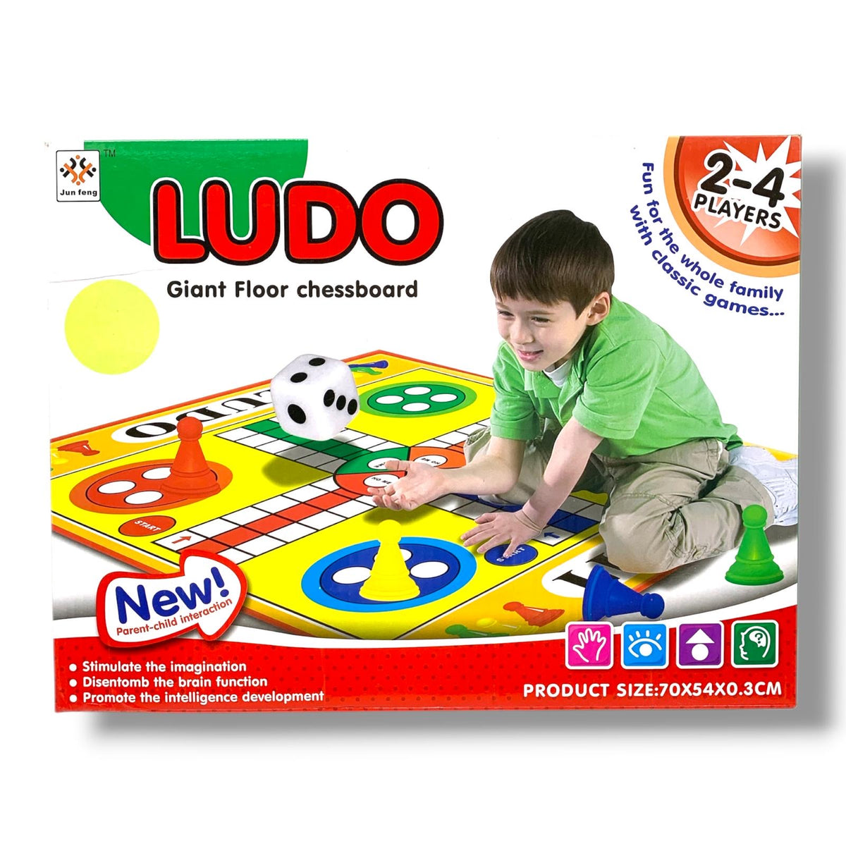 Ludo Giant Floor Chessboard || لعبة لودو للاطفال