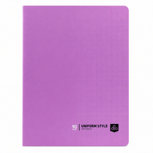 LFK French School Notebook 22*17 cm 96 Pages Purple  || دفتر المدرسة الفرنسية بالكويت مقاس 22*17 عدد 96 صفحة بنفسجي 