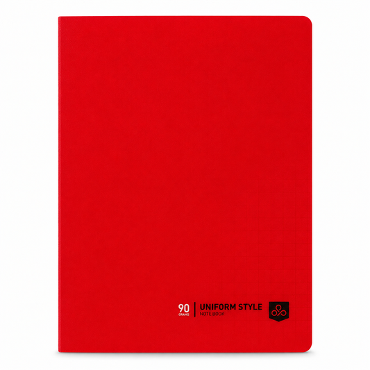LFK French School Notebook 22*17 cm 96 Pages Red || دفتر المدرسة الفرنسية بالكويت مقاس 22*17 عدد 96 صفحة أحمر