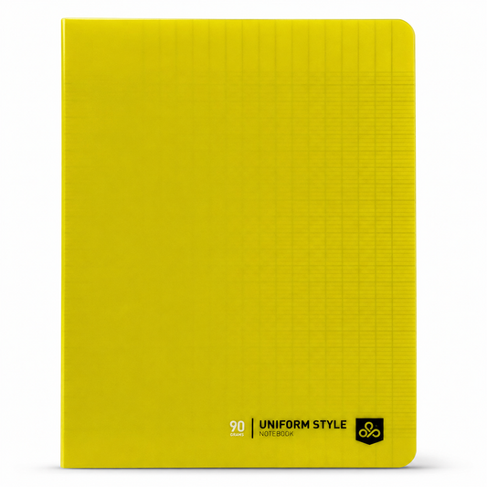 LFK French School Notebook 22*17 cm 96 Pages Yellow || دفتر المدرسة الفرنسية بالكويت مقاس 22*17 عدد 96 صفحة اصفر