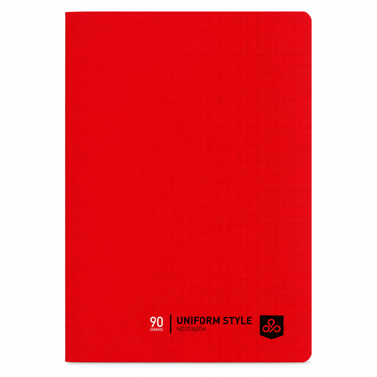 LFK French School Notebook 20*30 A4 cm 96 Pages Red || دفتر المدرسة الفرنسية بالكويت مقاس20*30 اي فور عدد 96 صفحة أحمر