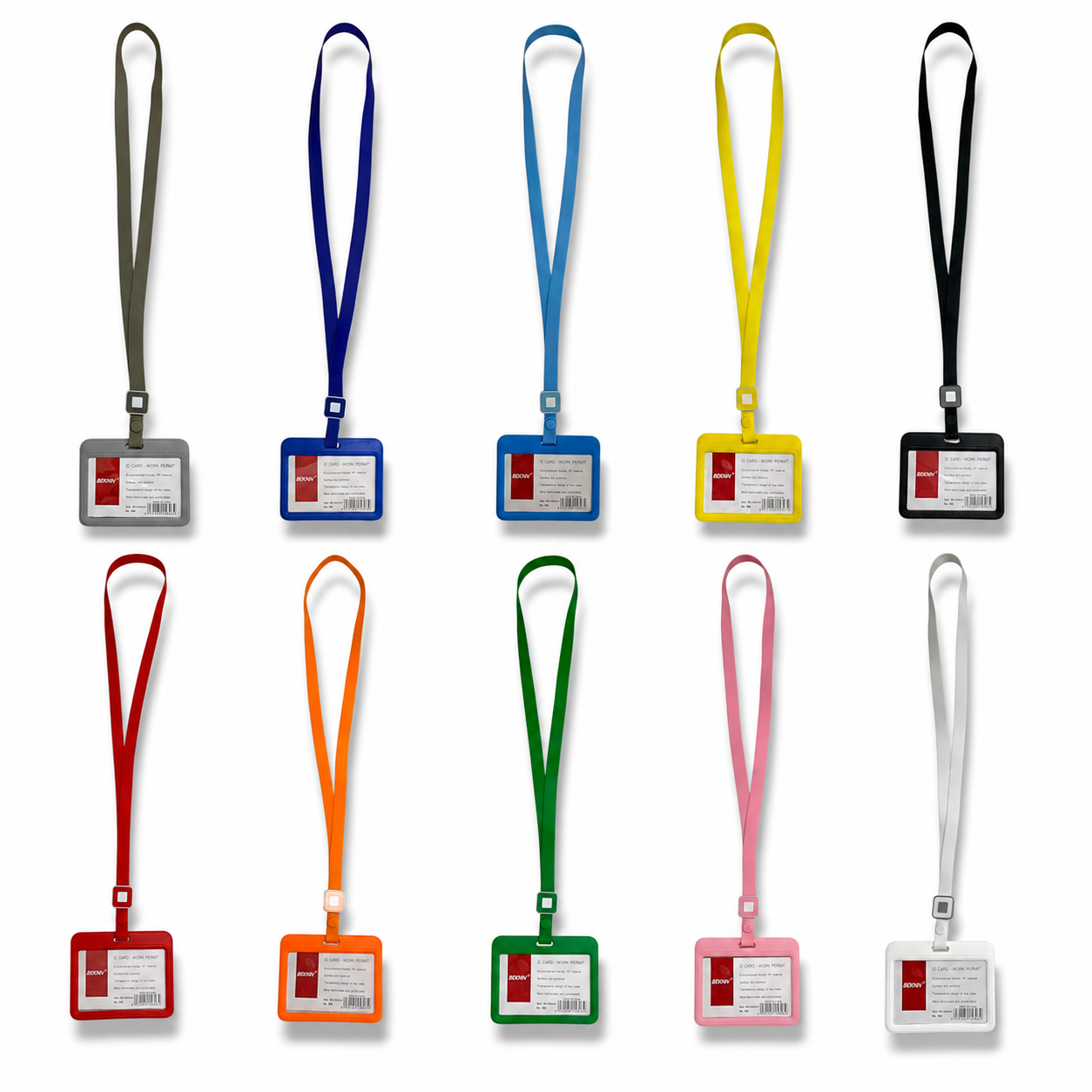 Horizontal ID Holder || غلاف هوية بلاستك بالعرض