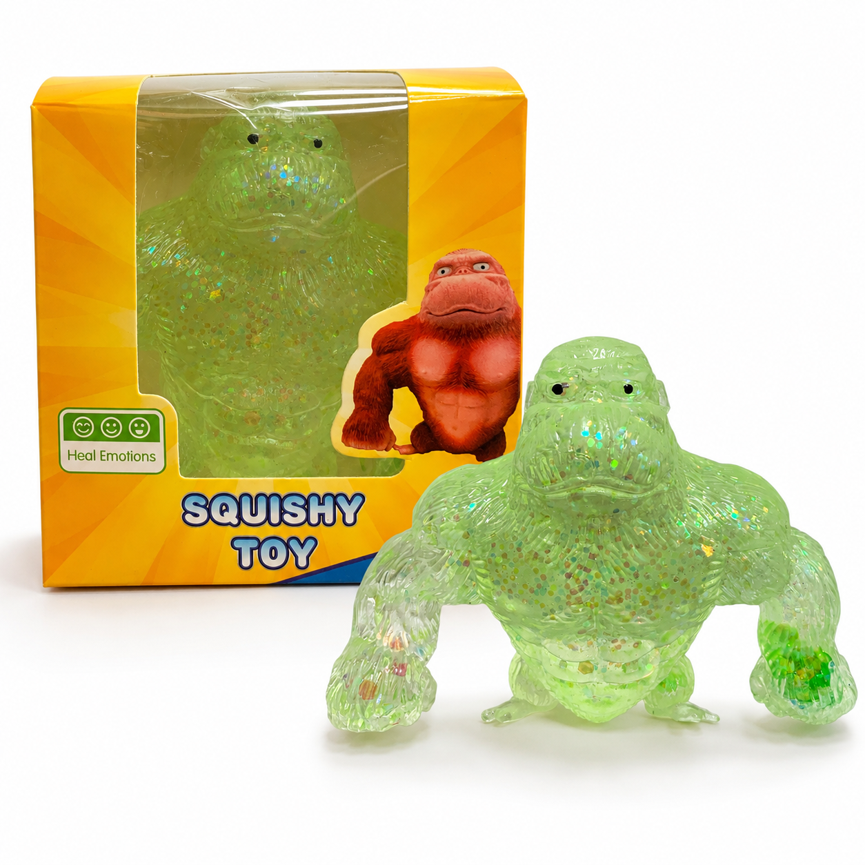 Green Gorilla Squishy || سكوشي غوريلا اخضر