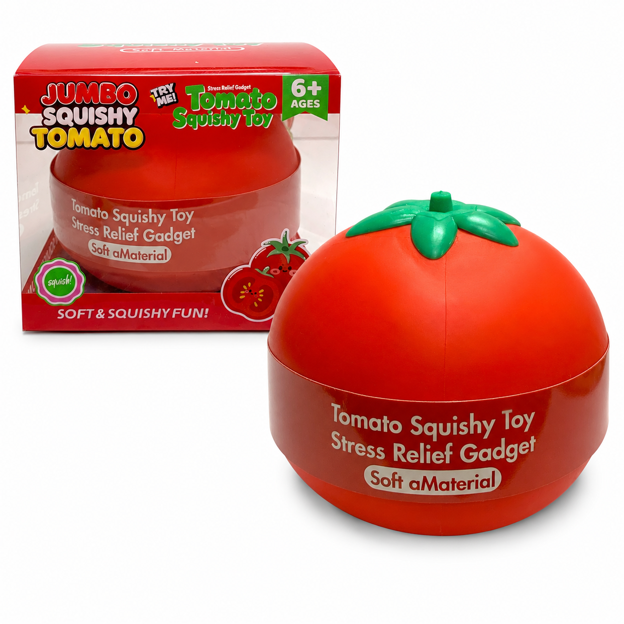 Jumbo Squishy Tomato || جامبو سكوشي طماط