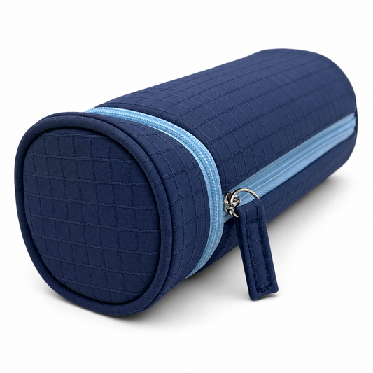 A&T Cylinder Pencil Pouch 2 Zipper #3 || مقلمة اسطوانية 2 سحاب #3
