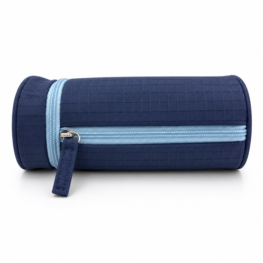 A&T Cylinder Pencil Pouch 2 Zipper #3 || مقلمة اسطوانية 2 سحاب #3