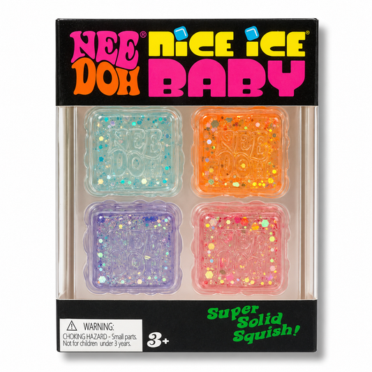 Needoh Mini Glitter Cubes || مكعيات نيدو غليتر ميني 4 بون 