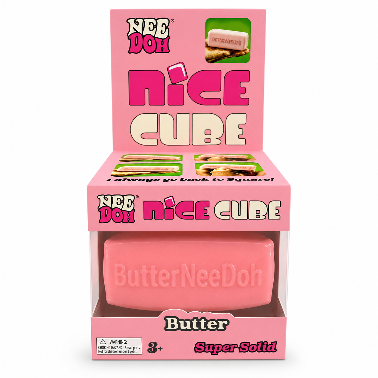 Needoh Butter Squishy Pink || نيدو زبدة سكوشي وردي