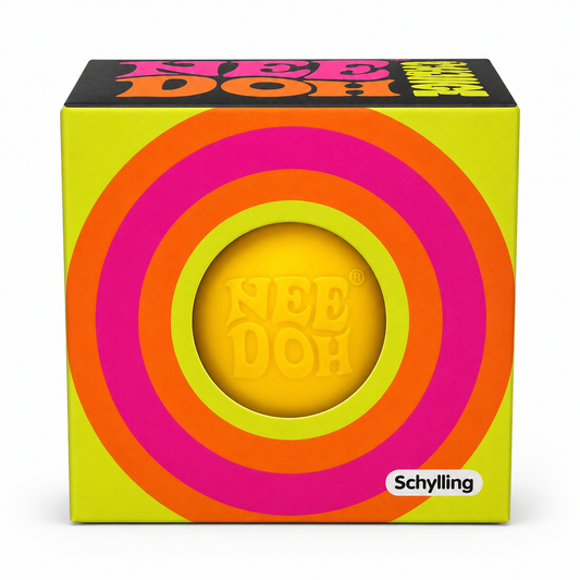 Needoh Squishy Ball Yellow || نيدو كرة سكوشي اصفر