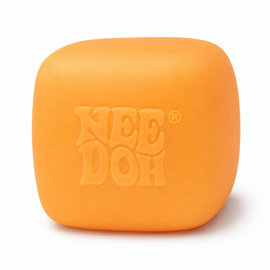 Needoh Nice Cube Glow Orange || نيدو مكعب مضيئ برتقالي