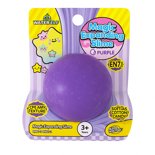 Water Elf Magic Expanding Slime Purple || واتر الف سلايم لون بنفسجي