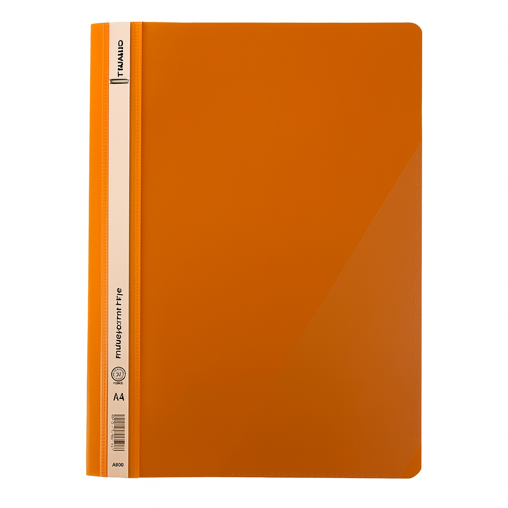 Tranbo Clear File Orange || ملف وجه شفاف ماركة ترانبو لون برتقالي
