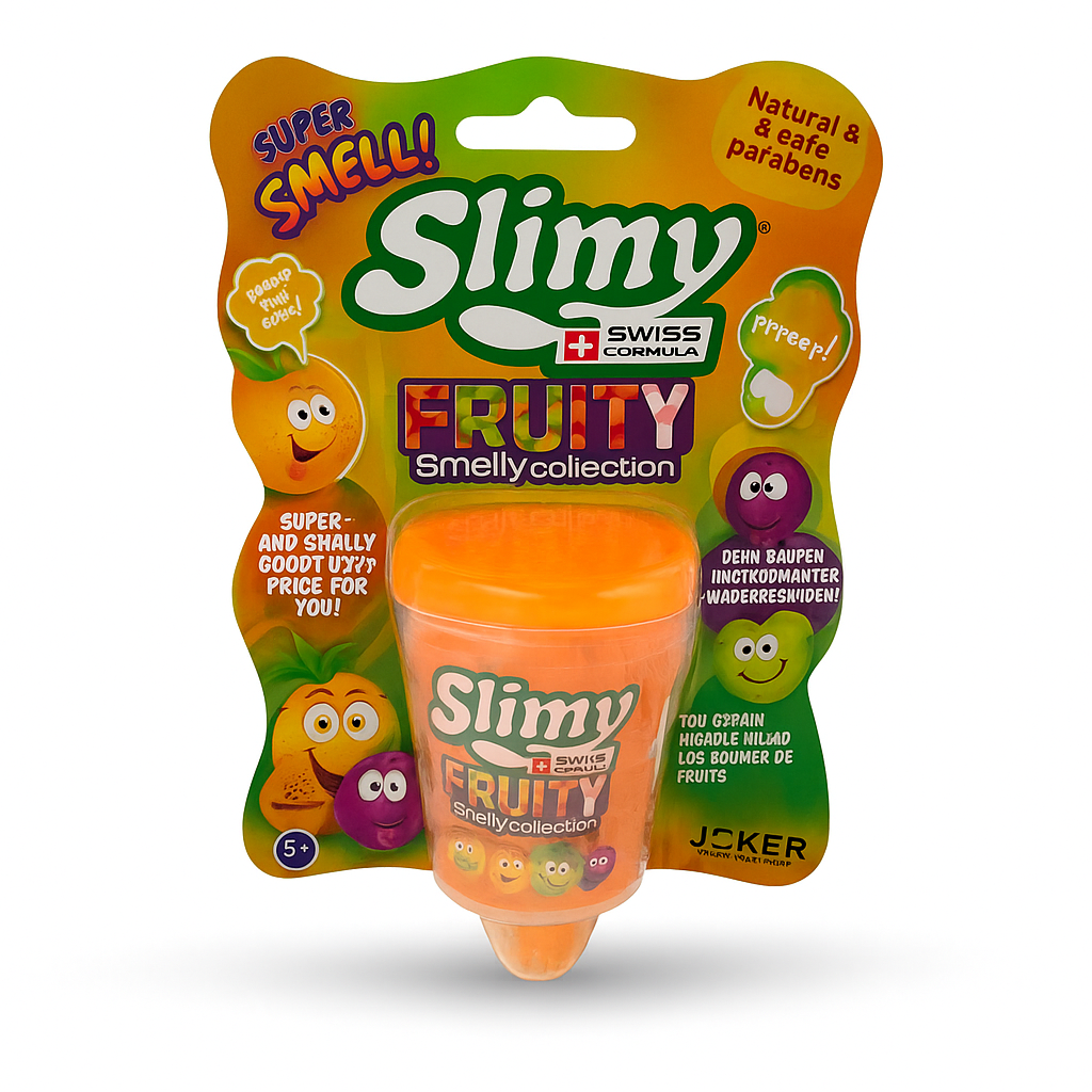 Super Scented Slime with Swiss Formula Orange || سلايمي سلايم بالتركيبة السوسيرية لون برتقالي