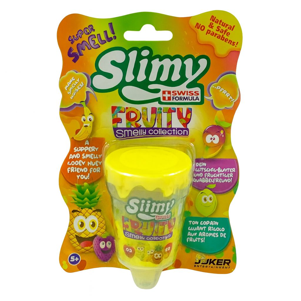 Super Scented Slime with Swiss Formula Yellow || سلايمي سلايم بالتركيبة السوسيرية لون اصفر