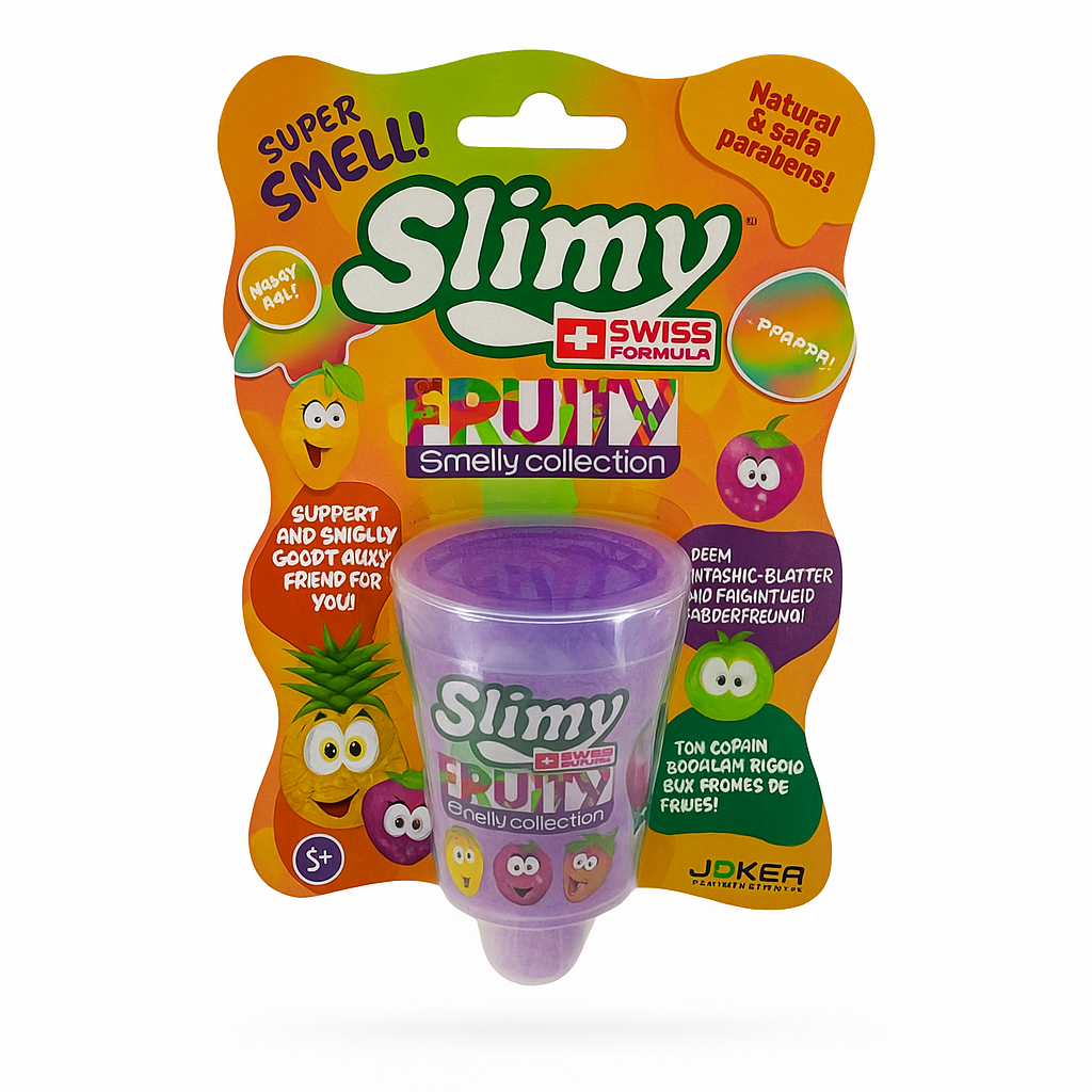 Super Scented Slime with Swiss Formula Purple || سلايمي سلايم بالتركيبة السوسيرية لون بنفسجي