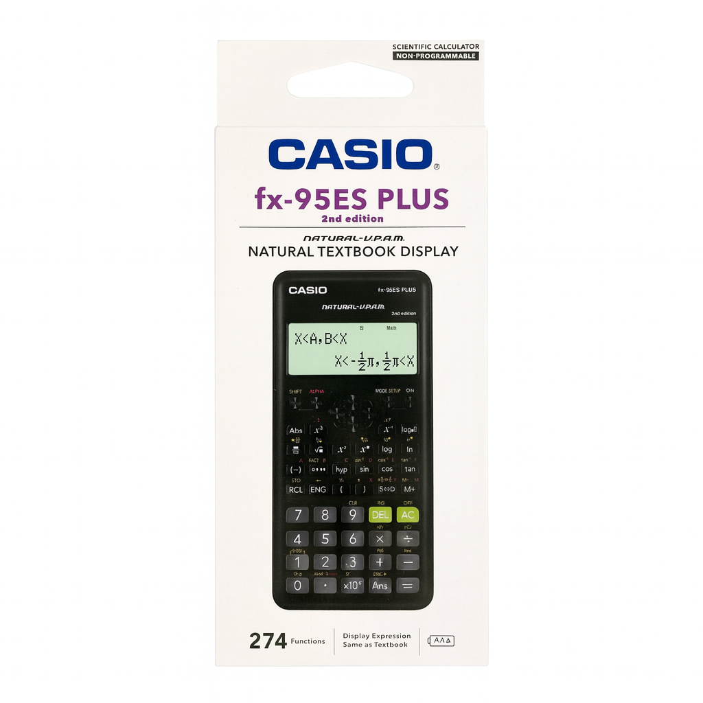 Casio Scientific Calculator FX-95 ES || الة حاسبة كاسيو العلمية اف اكس ٩٥ اي اس