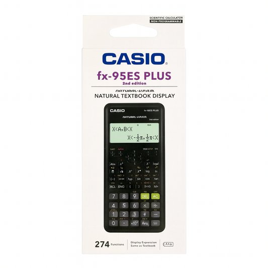Casio Scientific Calculator FX-95 ES || الة حاسبة كاسيو العلمية اف اكس ٩٥ اي اس